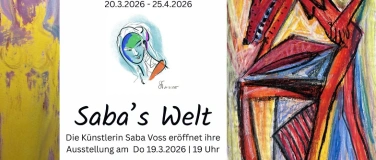 Event-Image for 'Saba&rsquo;s Welt -Vernissage'
