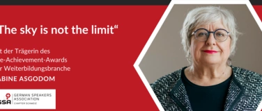 Event-Image for 'The sky is not the limit: Vortrag mit Sabine Asgodom'