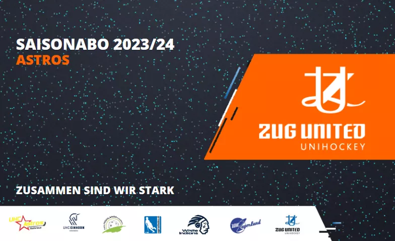 Mitgliederausweis UHC Astros Rotkreuz -  Saison 2023/2024 UHC Astros Rotkreuz, Postfach 660, 6343 Rotkreuz Tickets
