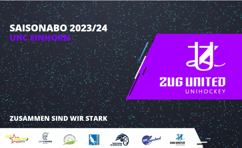 Mitgliederausweis UHC Einhorn Hünenberg -  Saison 2023/2024 Hünenberg, Postfach 0, 6331 Hünenberg Tickets