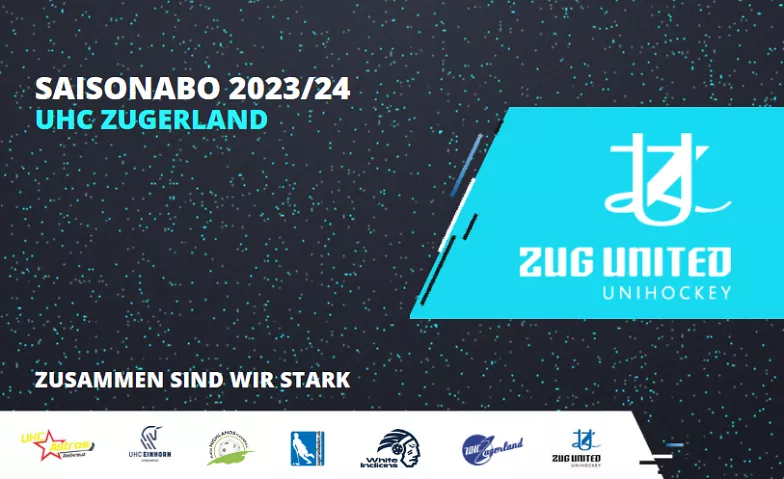 Mitgliederausweis UHC Zugerland -  Saison 2023/2024 Zug United, Buonaserstrasse 32, 6343 Rotkreuz Tickets