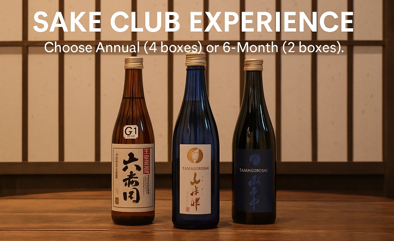 Event-Image for 'SAKE CLUB EXPERIENCE — Seasonal Subscription'