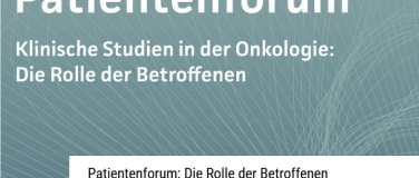 Event-Image for 'Klinische Studien in der Onkologie:Die Rolle der Betroffenen'