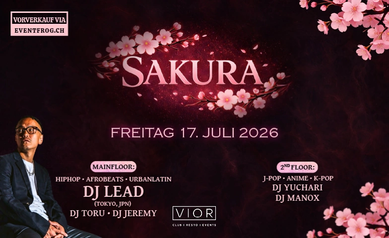 Sakura pres. DJ LEAD from Tokyo Tickets