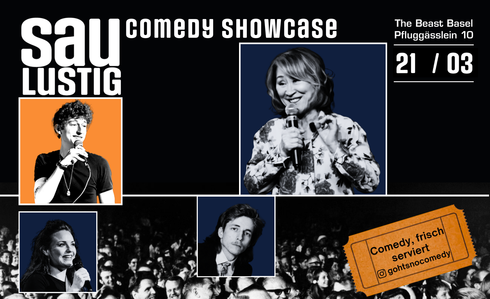 SauLustig - Comedy Showcase Tickets
