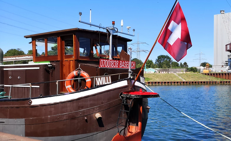 Event-Image for 'Begegnungsort Dreiländerbrücke, Kunst im Schiff Willi'