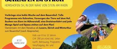 Event-Image for 'Ferienlager Schlafen im Stroh'