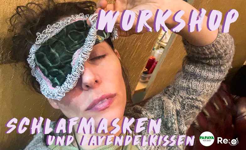 Schlafmasken und beruhigende Lavendelbeutel Billets