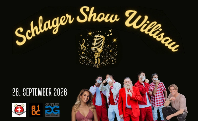 Schlager Show Willisau 2026 Festhalle Willisau, Am Viehmarkt 2, 6130 Willisau Tickets