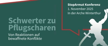 Event-Image for 'StopArmut Konferenz 2025: Schwerter zu Pflugscharen'