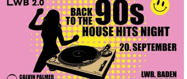 Event-Image for 'BACK TO THE 90s HOUSE HITS NIGHT'