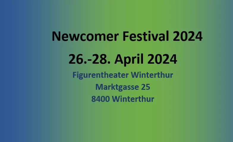 Toast / Newcomer Festival Winterthur 2024 Figurentheater Winterthur・, Marktgasse 25, 8400 Winterthur Billets