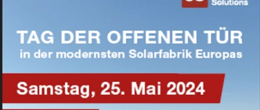 Event-Image for 'Tag der offene Türe in der modernsten Solarfabrik Europas'