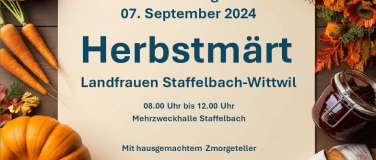 Event-Image for 'Herbstmärt Landfrauen Staffelbach-Wittwil'