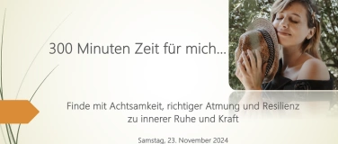 Event-Image for '300 Minuten Zeit für mich'