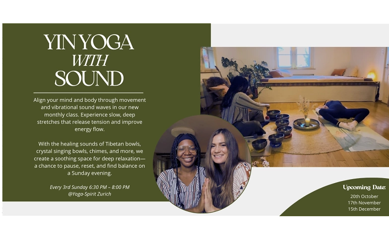 Event-Image for 'Yin Yoga & Soundbath Experience'