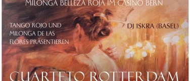 Event-Image for 'MILONGA BELLEZA ROJA - Live: CUARTETO ROTTERDAM'