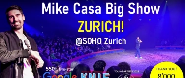 Event-Image for '23 OCT: Mike Casa Comedy Show @SOHO ZURICH!'