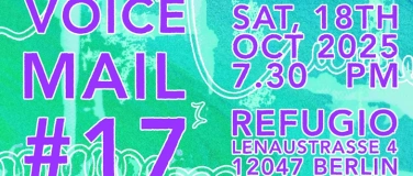 Event-Image for 'VOICEMAIL #17 - Spoken Word, Performance, Comedy'