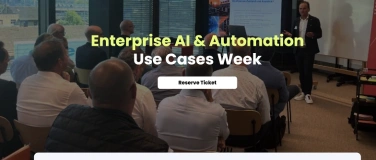 Event-Image for 'Enterprise AI & Automation Use Cases Week'