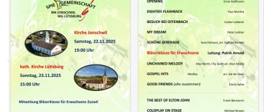 Event-Image for 'Kirchenkonzert der Spielgemeinschaft Jonschwil-Lütisburg'