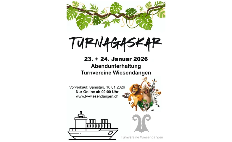 Abendunterhaltung Turnvereine Wiesendangen (Samstag) Tickets