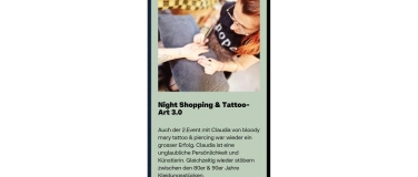 Event-Image for 'Night-Shopping & Tattoo-Art 3.0'