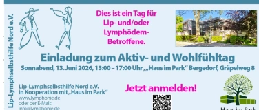 Event-Image for 'Aktiv- und Wohlf&uuml;hltag - Lymph&ouml;dem- Betroffene'