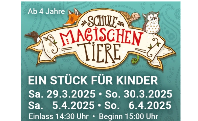 &quot;Die Schule der magischen Tiere - Ashanti ist weg&quot; Billets