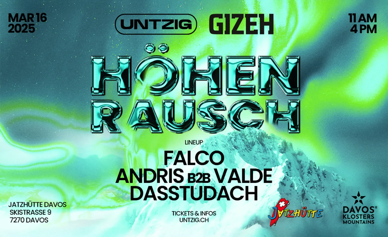 Event-Image for 'HÖHENRAUSCH  Gizeh x Untzig'