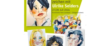 Event-Image for 'Portraits zeichnen mit Ulrike Selders'