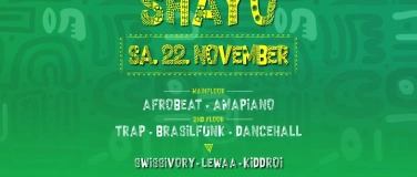 Event-Image for 'SHAYO • SA. 22. NOVEMBER • VIOR CLUB'