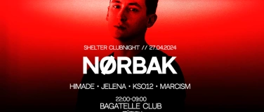 Event-Image for 'Shelter Clubnight /w Nørbak (Hayes Collective)'