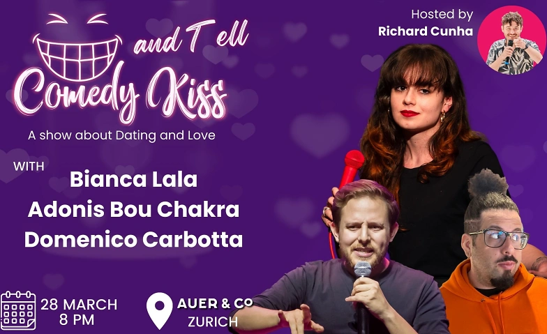 Comedy Kiss &amp; Tell Tickets