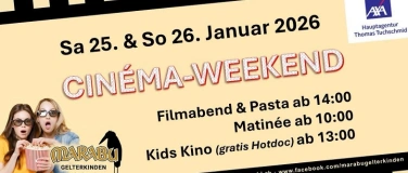 Event-Image for 'Cinéma Weekend Samstag, 24. & Sonntag, 25. Januar 2026'