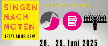 Event-Image for 'Singen nach Noten II - Der Aufbaukurs'