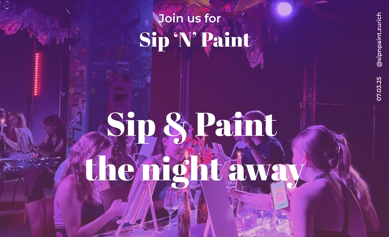 Event-Image for 'Sip 'n' Paint Zurich'