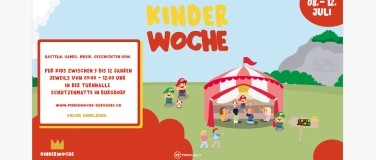 Event-Image for 'Kinderwoche 8. - 12. Juli 2024 / 09.00 Uhr bis 12.00 Uhr'