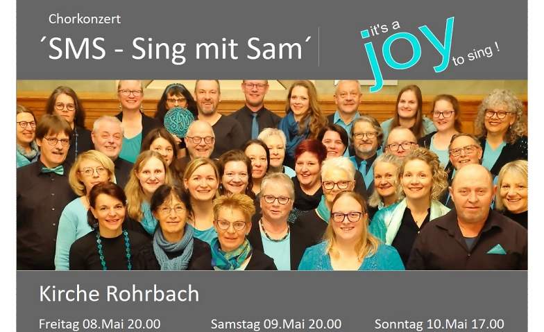 Event-Image for 'it's a joy to sing! - Chorkonzert "SMS-Sing mit Sam"'