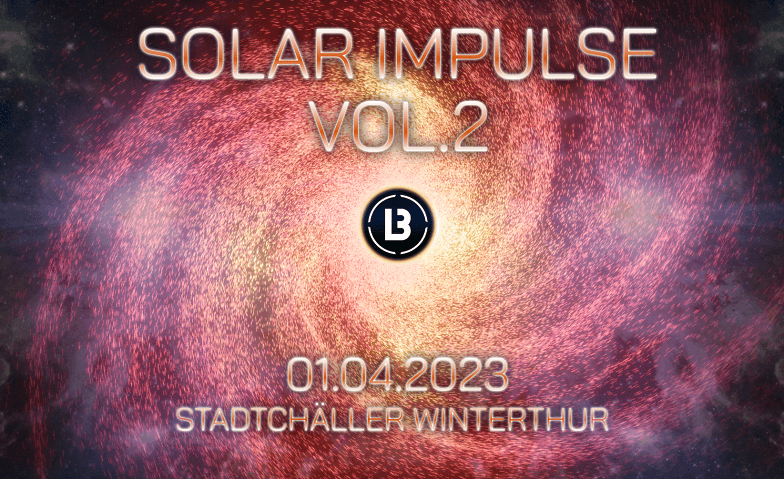  Solar Impulse Vol.2  //  Synthex - Live  Stadtchäller Winterthur, Sankt Gallerstrasse 184, 8404 Winterthur Tickets