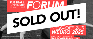 Event-Image for 'Kick-off zur WEURO 2025 und der Zukunft des Frauenfussballs'