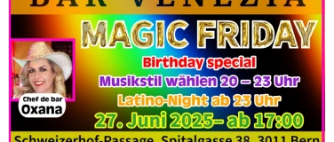 Event-Image for 'MAGIC FRIDAY ITALO'