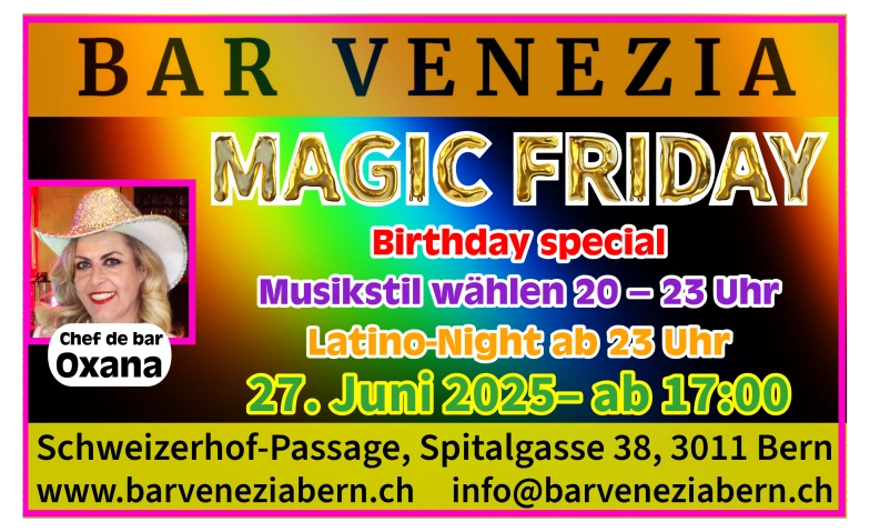 MAGIC FRIDAY ITALO Tickets