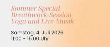 Event-Image for 'Sommer Special  Breathwork-Session , Yoga und Live-Musik'