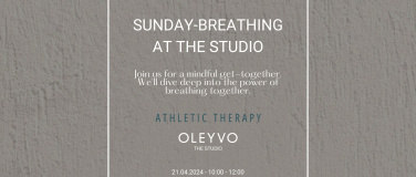 Event-Image for 'SUNDAY-BREATHING  AT THE STUDIO'