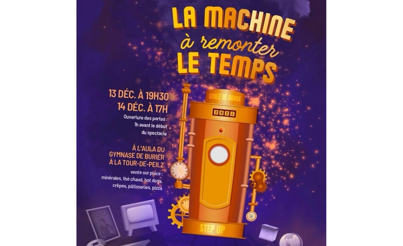 Event-Image for 'STEP UP présente LA MACHINE À REMONTER LE TEMPS'