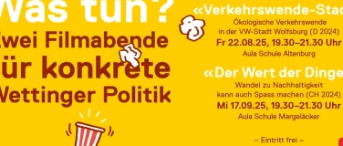 Event-Image for 'Filmabend:  Der Wert der Dinge / CH 2024 / D,e / 68’ (SRF)'