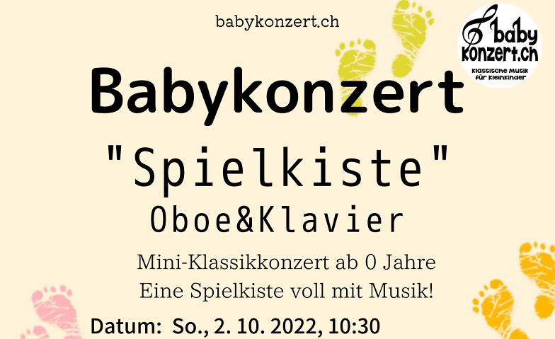 Babykonzert "Spielkiste" Quartiertreff Hirslanden Quartiertreff Hirslanden, Forchstrasse 248, 8032 Zürich Tickets