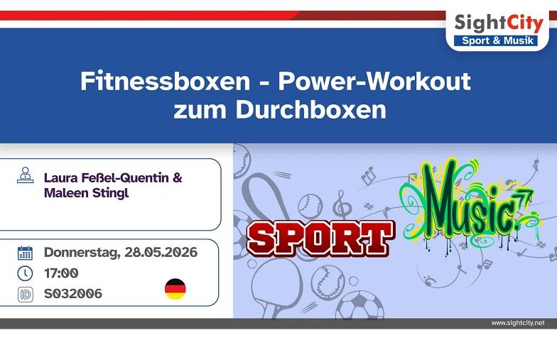 Fitnessboxen - Power-Workout zum Durchboxen Billets