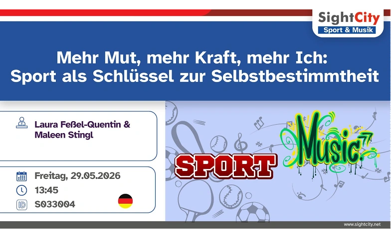 Sport als Schl&uuml;ssel zur Selbstbestimmung im Alltag" Billets